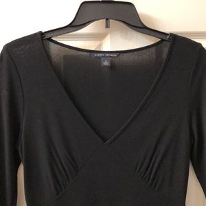 Little black dress - date night! Size S, mid length bell sleeve. EUC!